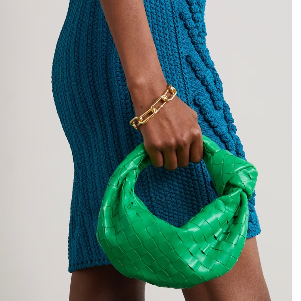 Bottega Veneta leather Intrecciato Jodie hobo mini bag clutch - Picture 5 of 5